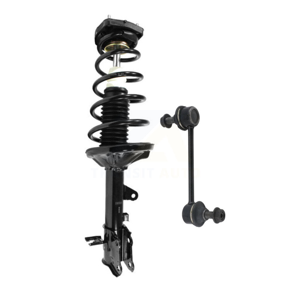 Transit Auto KSS-105452 Suspension Strut and Coil Spring Assembly for 2000-2006 Hyundai Elantra - Rear Left
