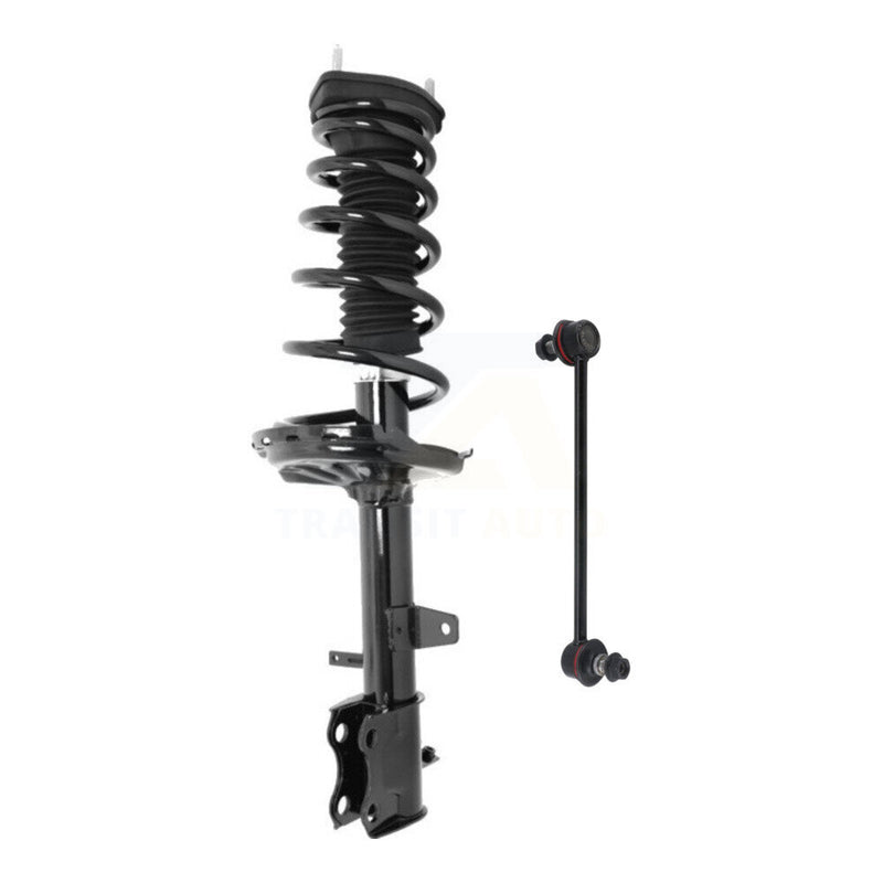 Transit Auto KSS-105455 Suspension Strut and Coil Spring Assembly for 2008-2016 Toyota Venza, Toyota Highlander - Rear Left