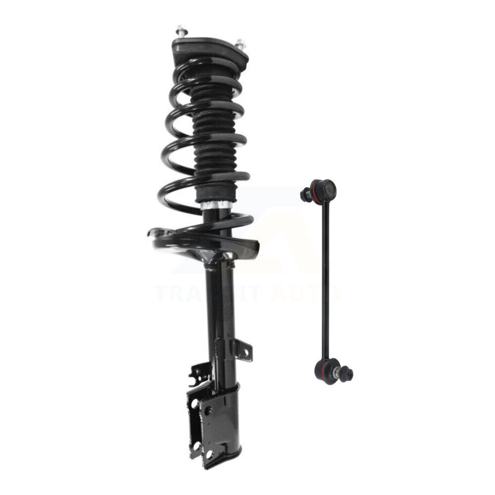 Transit Auto KSS-105456 Suspension Strut and Coil Spring Assembly for 2009-2012 Toyota Venza - Rear Left
