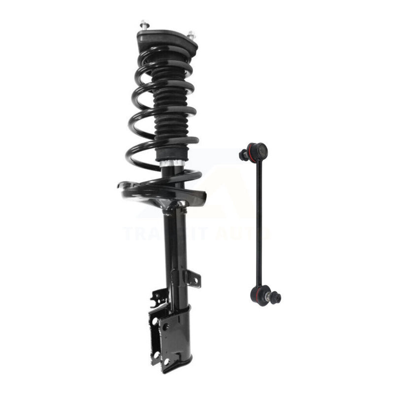 Transit Auto KSS-105456 Suspension Strut and Coil Spring Assembly for 2009-2012 Toyota Venza - Rear Left