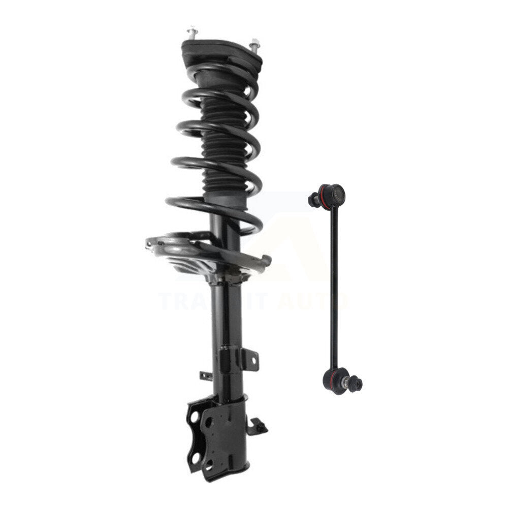 Transit Auto KSS-105457 Suspension Strut and Coil Spring Assembly for 2009-2012 Toyota Venza - Rear Left