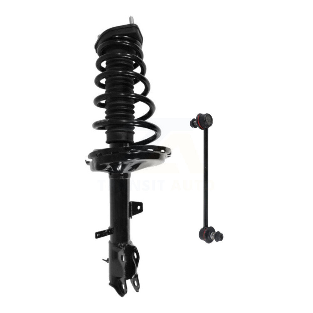 Transit Auto KSS-105459 Suspension Strut and Coil Spring Assembly for 2004-2009 Lexus RX350, Toyota Highlander, Lexus RX330 - Rear Left