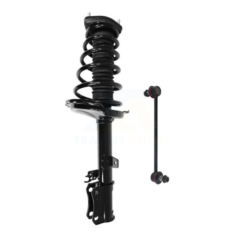 Transit Auto KSS-105460 Suspension Strut and Coil Spring Assembly for 2004-2007 Lexus RX350, Lexus RX400h and More - Rear Left