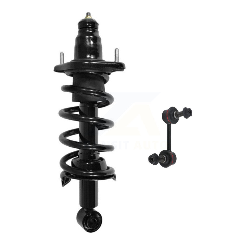 Transit Auto KSS-105474 Suspension Strut and Coil Spring Assembly for 2007-2011 Honda CR-V - Rear Left