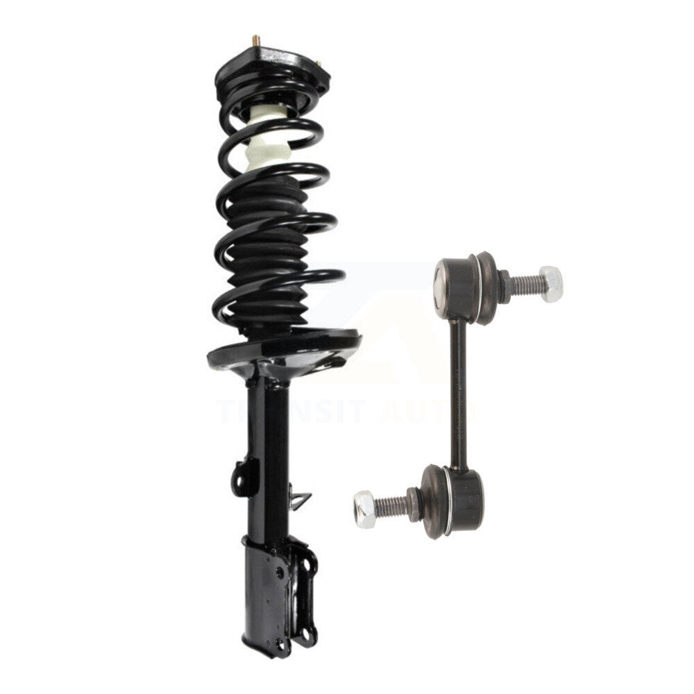 Transit Auto KSS-105478 Suspension Strut and Coil Spring Assembly for 1993-2002 Chevrolet Prizm, Geo Prizm, Toyota Corolla - Rear Right