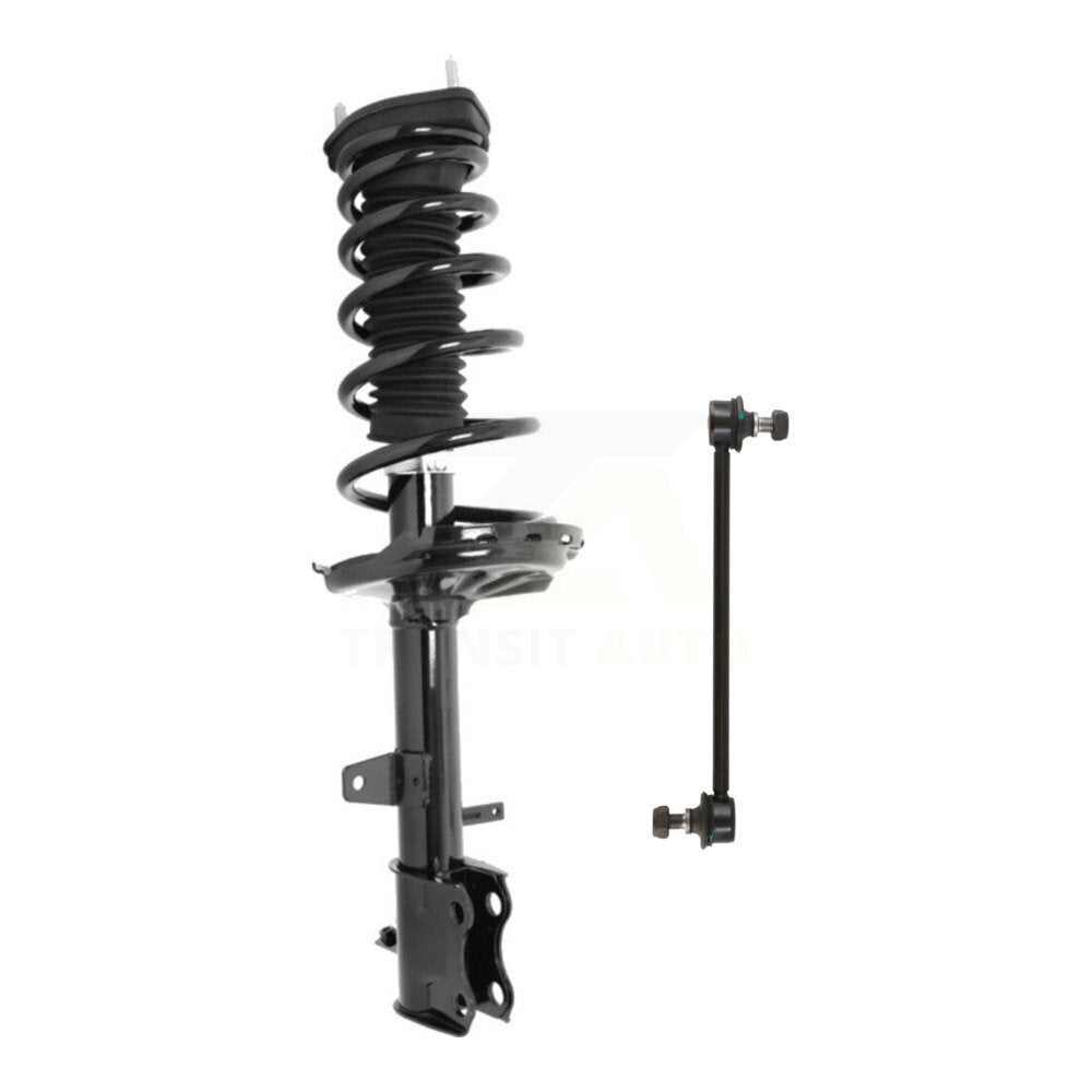 Transit Auto KSS-105489 Suspension Strut and Coil Spring Assembly for 2008-2016 Toyota Venza, Toyota Highlander - Rear Right