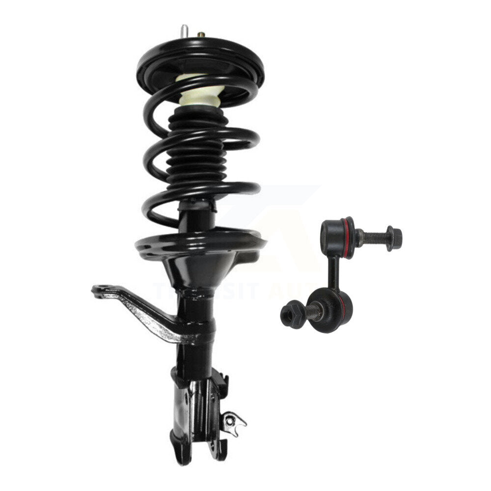 Transit Auto KSS-105528 Suspension Strut and Coil Spring Assembly for 2003-2011 Honda Element - Front Right