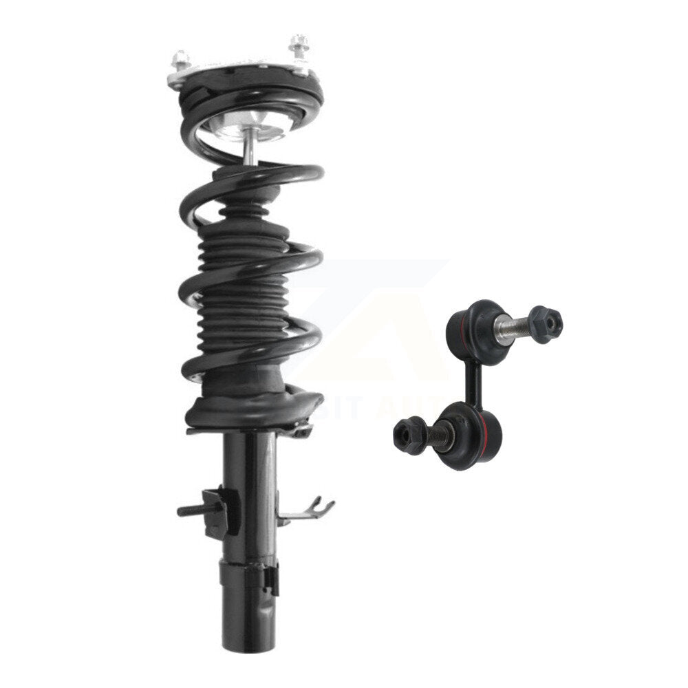 Transit Auto KSS-105531 Suspension Strut and Coil Spring Assembly for 2009-2017 INFINITI Q60, INFINITI G37 - Front Right
