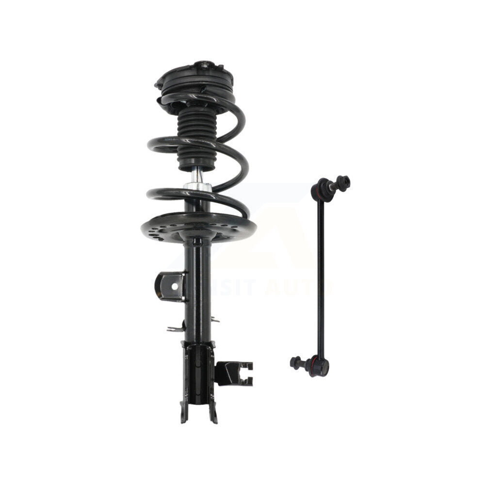 Transit Auto KSS-105533 Suspension Strut and Coil Spring Assembly for 2013-2024 Nissan Murano, INFINITI QX60 and More - Front Right