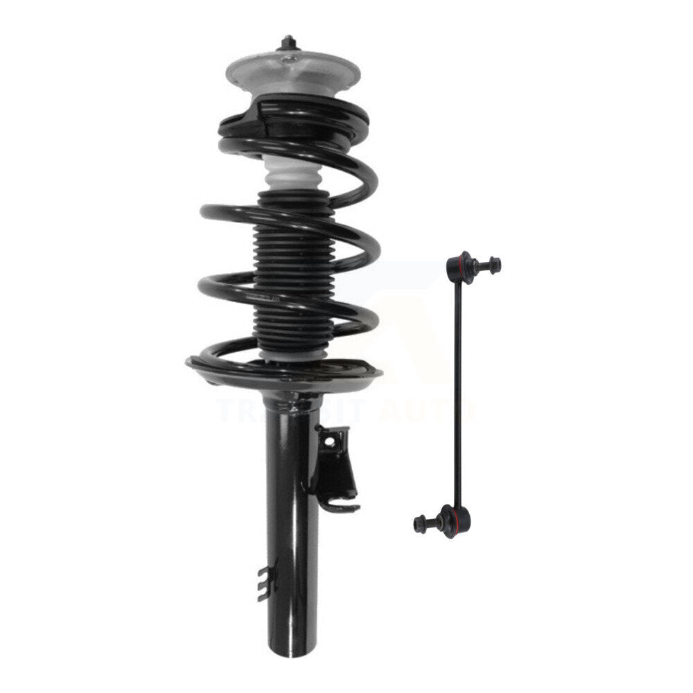 Transit Auto KSS-105538 Suspension Strut and Coil Spring Assembly for 2004-2010 BMW X3 - Front Right