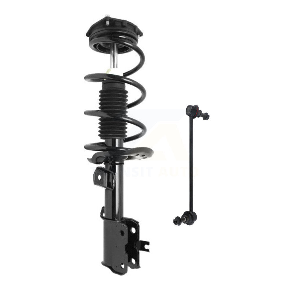 Transit Auto KSS-105557 Suspension Strut and Coil Spring Assembly for 2013-2015 Nissan Rogue Select, Nissan Rogue - Front Right