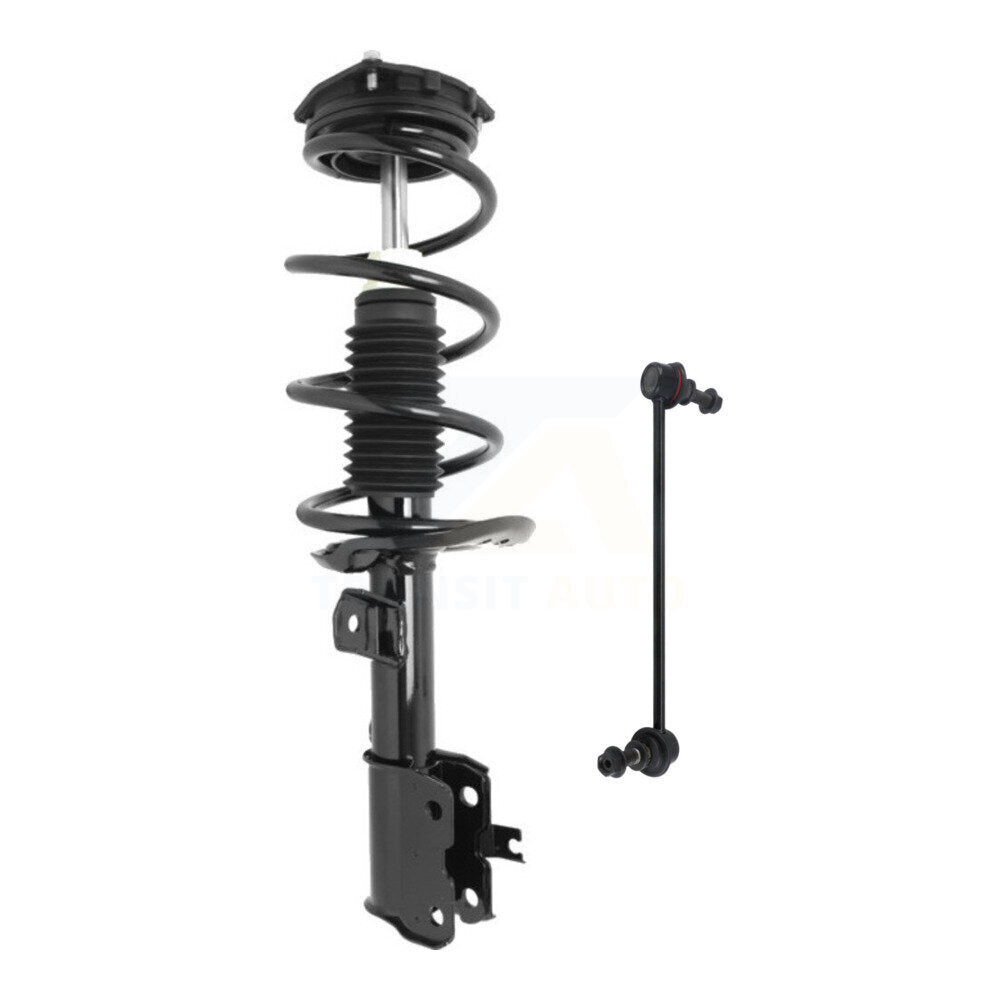 Transit Auto KSS-105558 Suspension Strut and Coil Spring Assembly for 2013-2015 Nissan Rogue Select, Nissan Rogue - Front Right