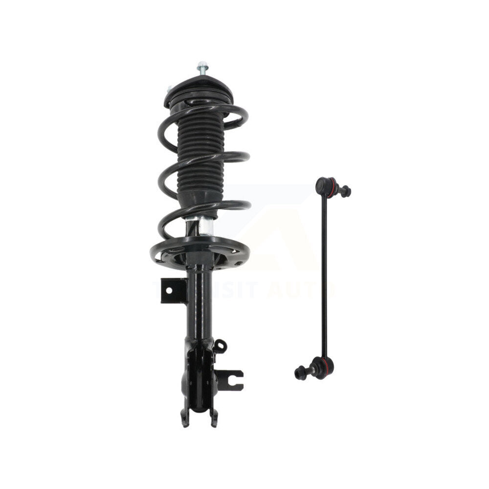 Transit Auto KSS-105562 Suspension Strut and Coil Spring Assembly for 2014-2018 Mazda 3 - Front Right