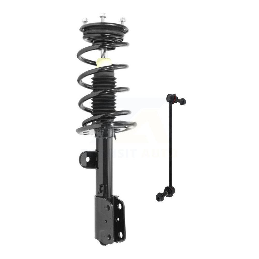 Transit Auto KSS-105570 Suspension Strut and Coil Spring Assembly for 2013-2019 Ford Explorer, Ford Police Interceptor Utility - Front Right
