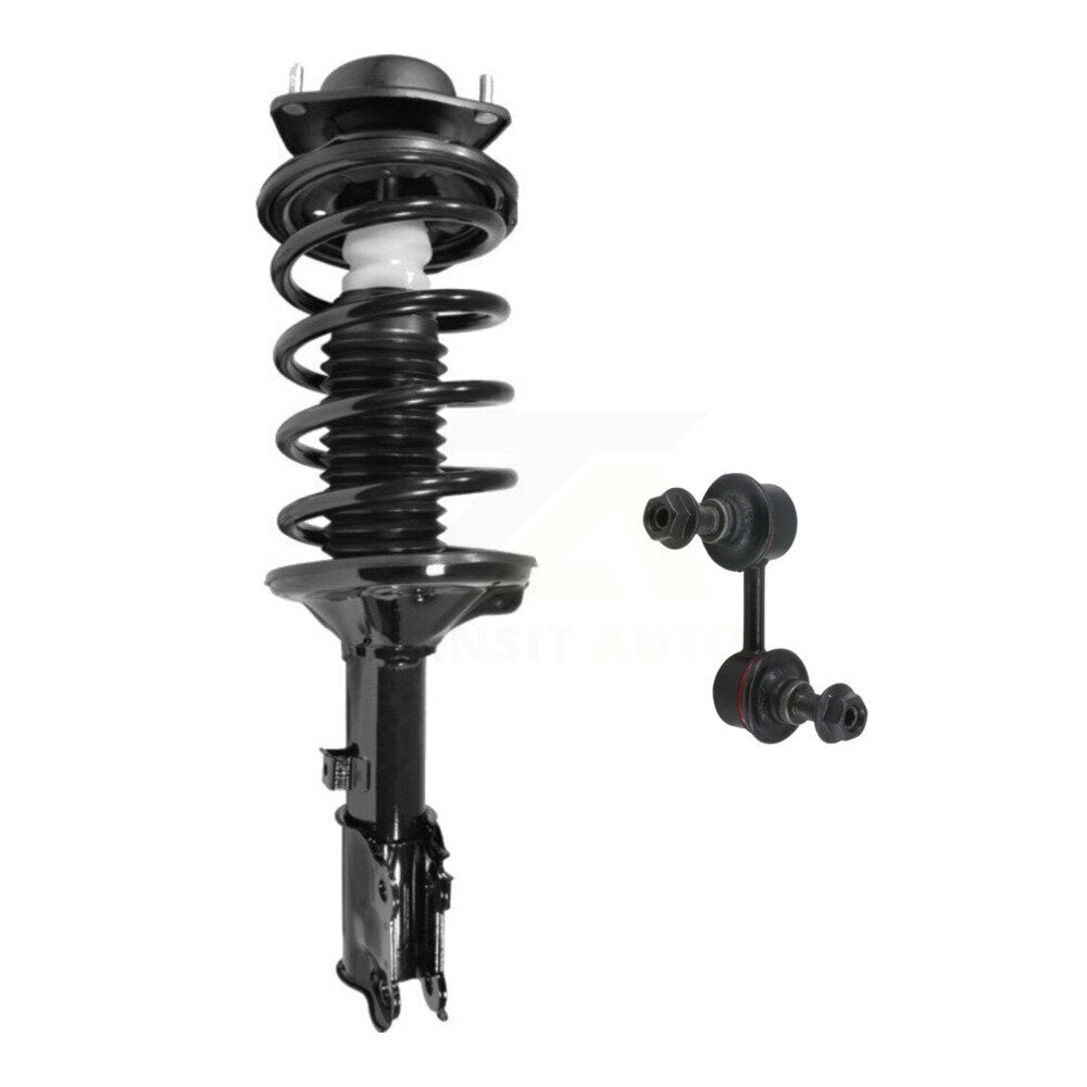 Transit Auto KSS-105577 Suspension Strut and Coil Spring Assembly for 2000-2005 Hyundai Accent - Front Right