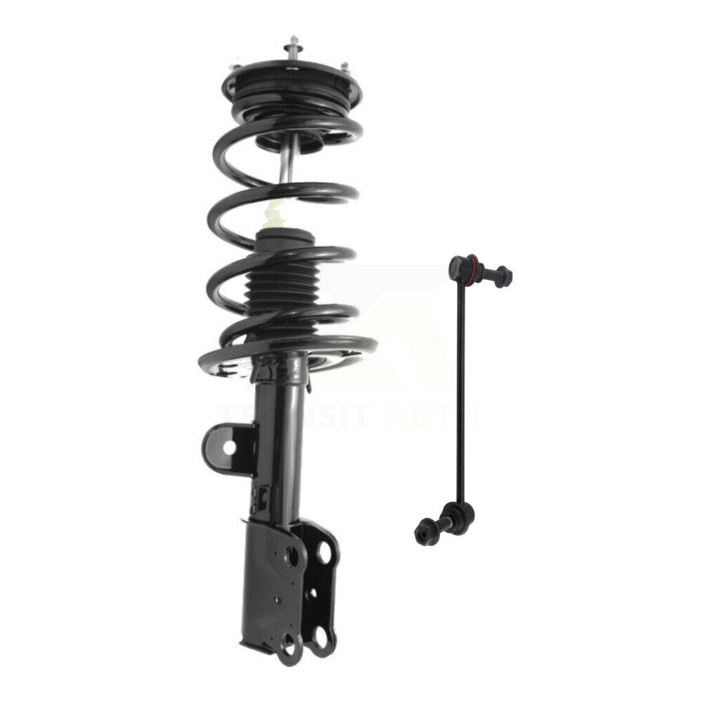 Transit Auto KSS-105587 Suspension Strut and Coil Spring Assembly for 2013-2019 Ford Taurus - Front Right