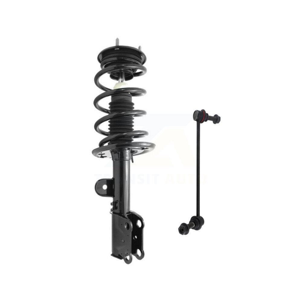 Transit Auto KSS-105588 Suspension Strut and Coil Spring Assembly for 2013-2019 Ford Flex, Lincoln MKT - Front Right