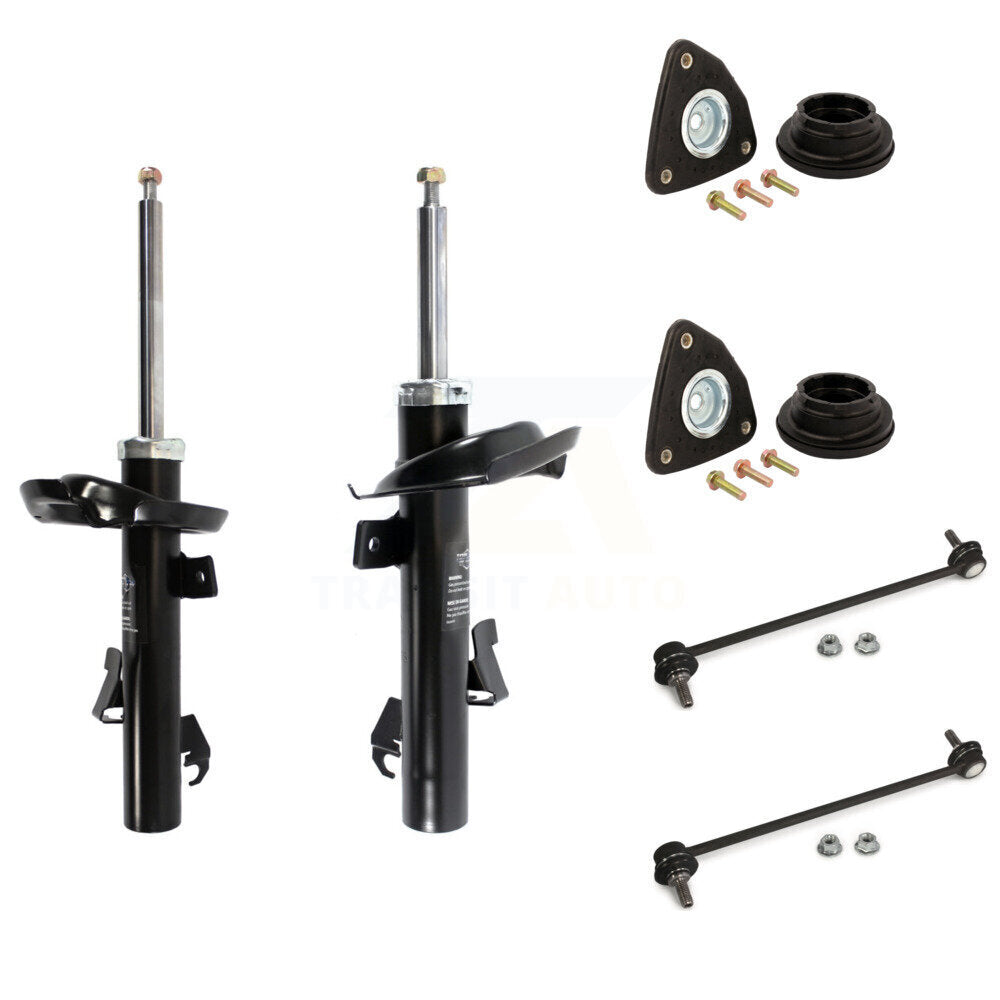 Transit Auto KSS-107028 Suspension Strut for 2004-2013 Volvo C70, Volvo C30 and More - Front