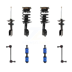 Transit Auto KSS-107645 Suspension Strut and Coil Spring Assembly for 2006-2011 Chevrolet Impala - Front and Rear