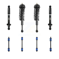 Transit Auto KSS-107653 Suspension Strut and Coil Spring Assembly for 2007-2010 Ford Explorer Sport Trac - Front and Rear
