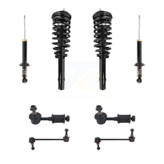 Transit Auto KSS-107657 Suspension Strut and Coil Spring Assembly for 2001-2005 Hyundai Sonata, Kia Optima, Kia Magentis - Front and Rear