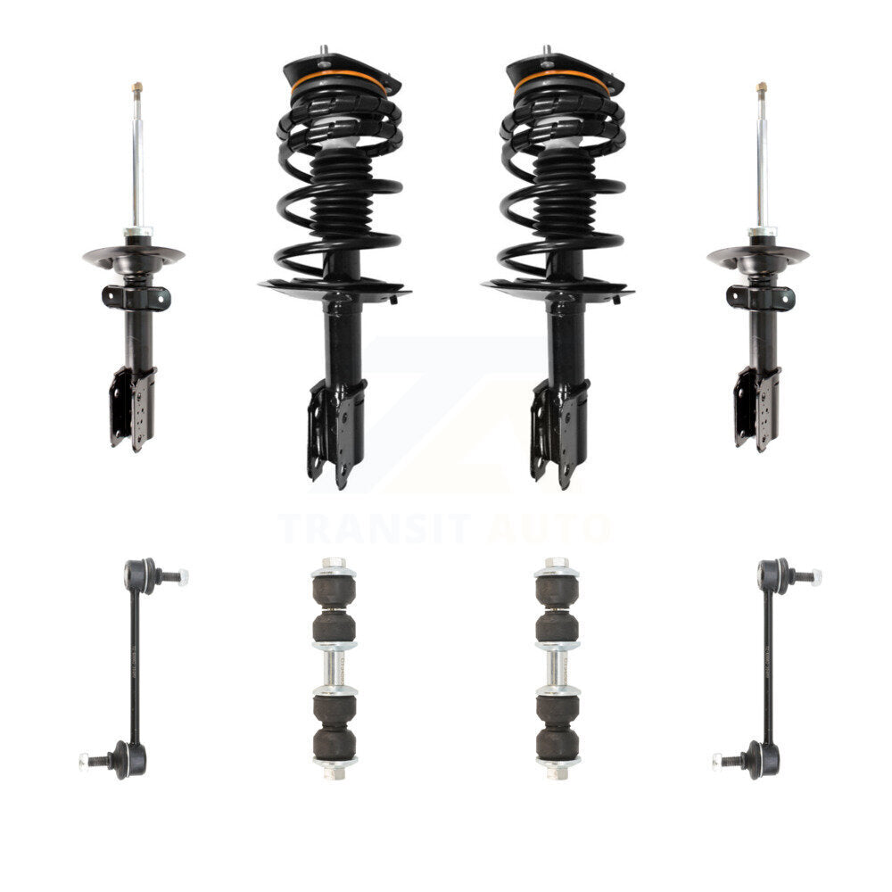Transit Auto KSS-107664 Suspension Strut and Coil Spring Assembly for 1997-2005 Chevrolet Impala, Buick Century and More - Front and Rear
