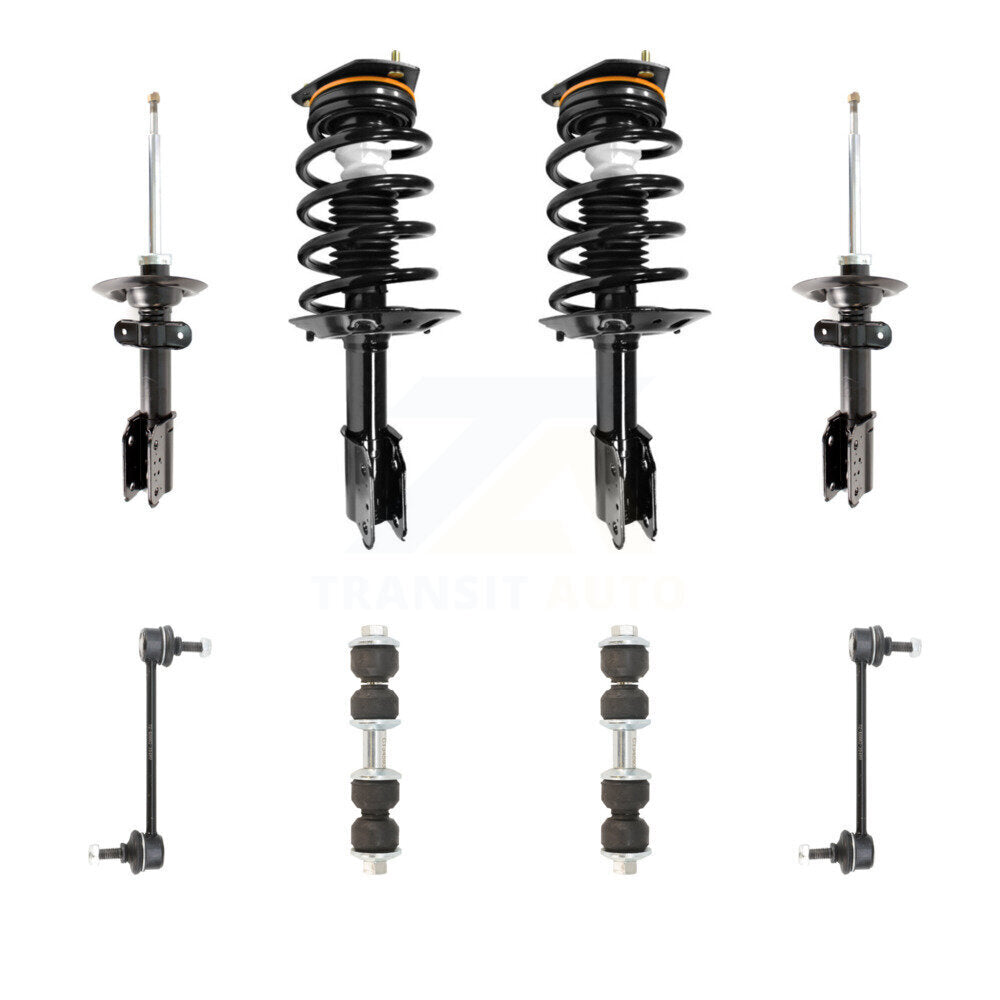Transit Auto KSS-107665 Suspension Strut and Coil Spring Assembly for 1998-2003 Chevrolet Impala, Oldsmobile Intrigue - Front and Rear