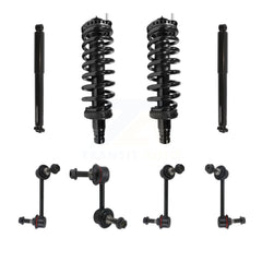 Transit Auto KSS-107666 Suspension Strut and Coil Spring Assembly for 2002-2003 Isuzu Ascender, Chevrolet Trailblazer and More - Front and Rear