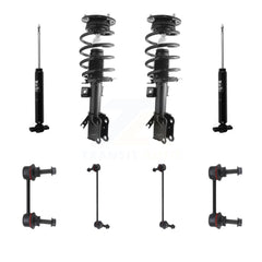 Transit Auto KSS-107673 Suspension Strut and Coil Spring Assembly for 2013-2020 Ford Fusion - Front and Rear