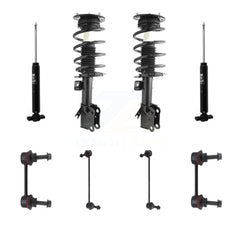 Transit Auto KSS-107674 Suspension Strut and Coil Spring Assembly for 2013-2020 Ford Fusion - Front and Rear