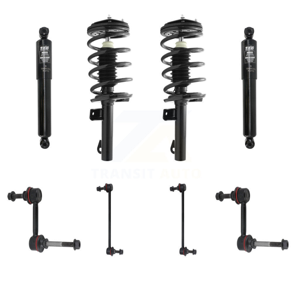 Transit Auto KSS-107675 Suspension Strut and Coil Spring Assembly for 2004 Mercury Monterey - Front and Rear