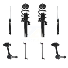 Transit Auto KSS-107680 Suspension Strut and Coil Spring Assembly for 2006-2013 Audi A3, Audi A3 Quattro, Volkswagen Rabbit - Front and Rear