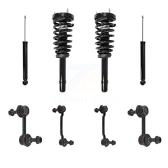 Transit Auto KSS-107687 Suspension Strut and Coil Spring Assembly for 2006-2011 Hyundai Azera, Hyundai Sonata - Front and Rear