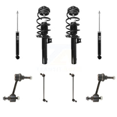 Transit Auto KSS-107688 Suspension Strut and Coil Spring Assembly for 2015-2018 Volkswagen Jetta - Front and Rear