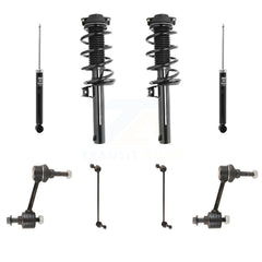 Transit Auto KSS-107689 Suspension Strut and Coil Spring Assembly for 2009-2018 Volkswagen Tiguan Limited, Volkswagen Tiguan - Front and Rear