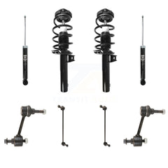Transit Auto KSS-107690 Suspension Strut and Coil Spring Assembly for 2006-2013 Audi A3, Audi A3 Quattro, Volkswagen Rabbit - Front and Rear