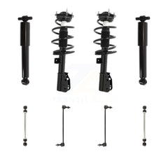 Transit Auto KSS-107693 Suspension Strut and Coil Spring Assembly for 2013-2017 GMC Acadia Limited, Buick Enclave and More - Front and Rear