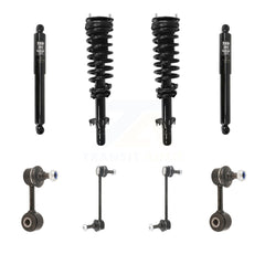 Transit Auto KSS-107695 Suspension Strut and Coil Spring Assembly for 2009-2012 Ford Fusion, Lincoln MKZ, Mercury Milan - Front and Rear