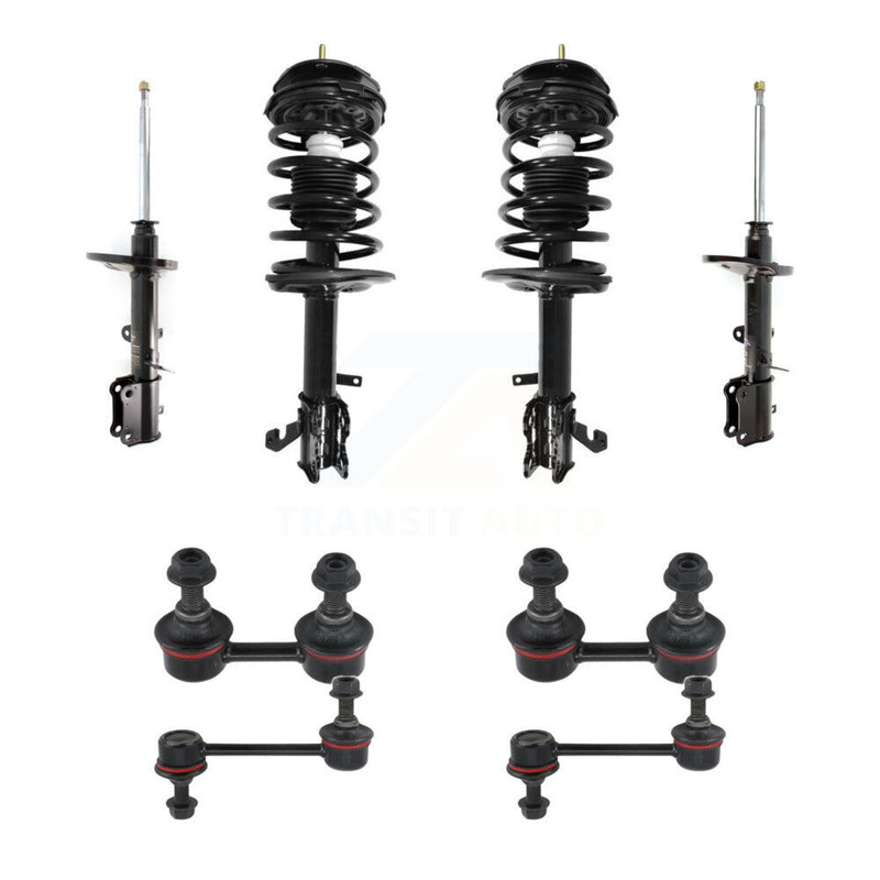 Transit Auto KSS-107700 Suspension Strut and Coil Spring Assembly for 1993-2002 Toyota Corolla, Chevrolet Prizm - Front and Rear