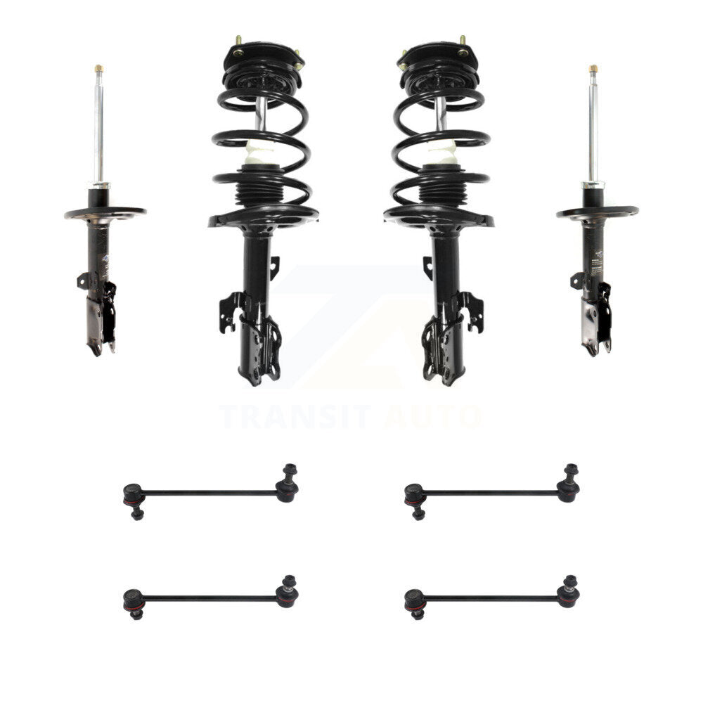 Transit Auto KSS-107702 Suspension Strut and Coil Spring Assembly for 2004-2006 Toyota Solara, Toyota Camry - Front and Rear