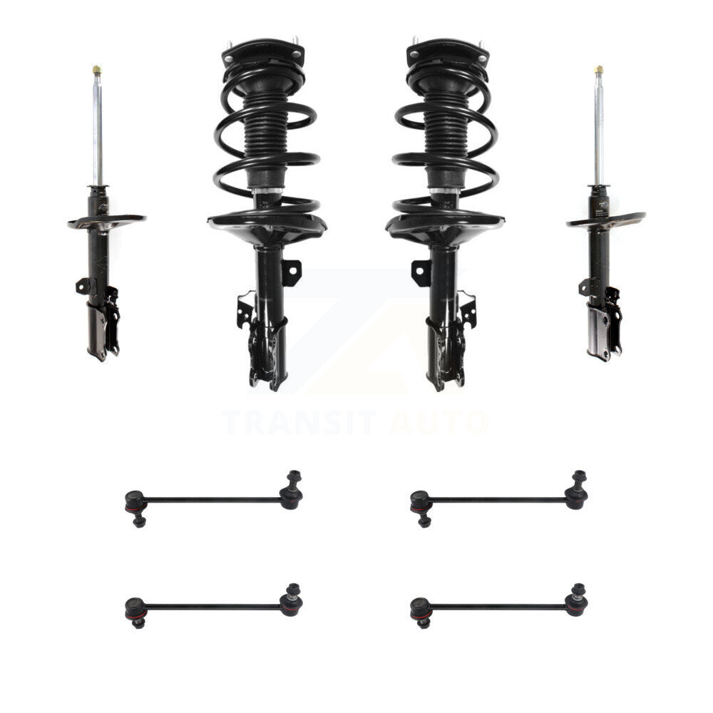 Transit Auto KSS-107703 Suspension Strut and Coil Spring Assembly for 2002-2003 Toyota Camry - Front and Rear