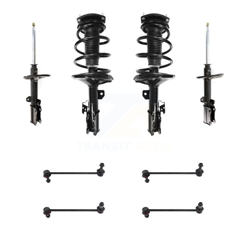 Transit Auto KSS-107703 Suspension Strut and Coil Spring Assembly for 2002-2003 Toyota Camry - Front and Rear