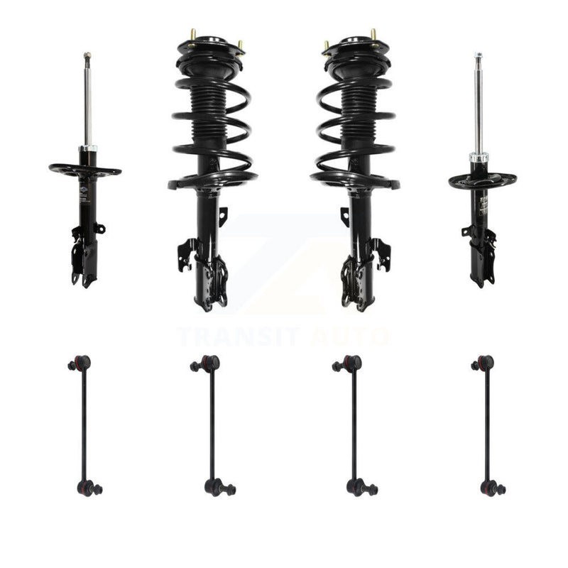 Transit Auto KSS-107705 Suspension Strut and Coil Spring Assembly for 2008-2012 Toyota Avalon - Front and Rear