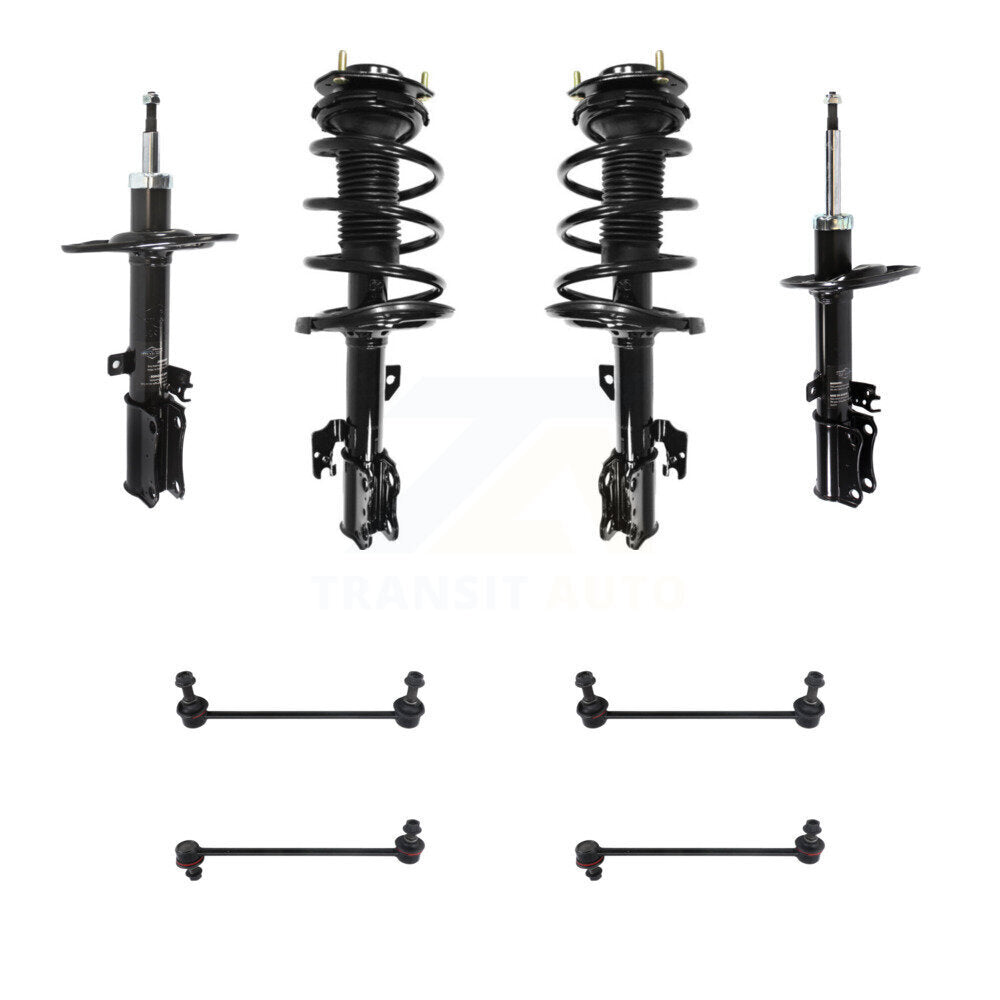 Transit Auto KSS-107708 Suspension Strut and Coil Spring Assembly for 2007-2009 Lexus ES350 - Front and Rear