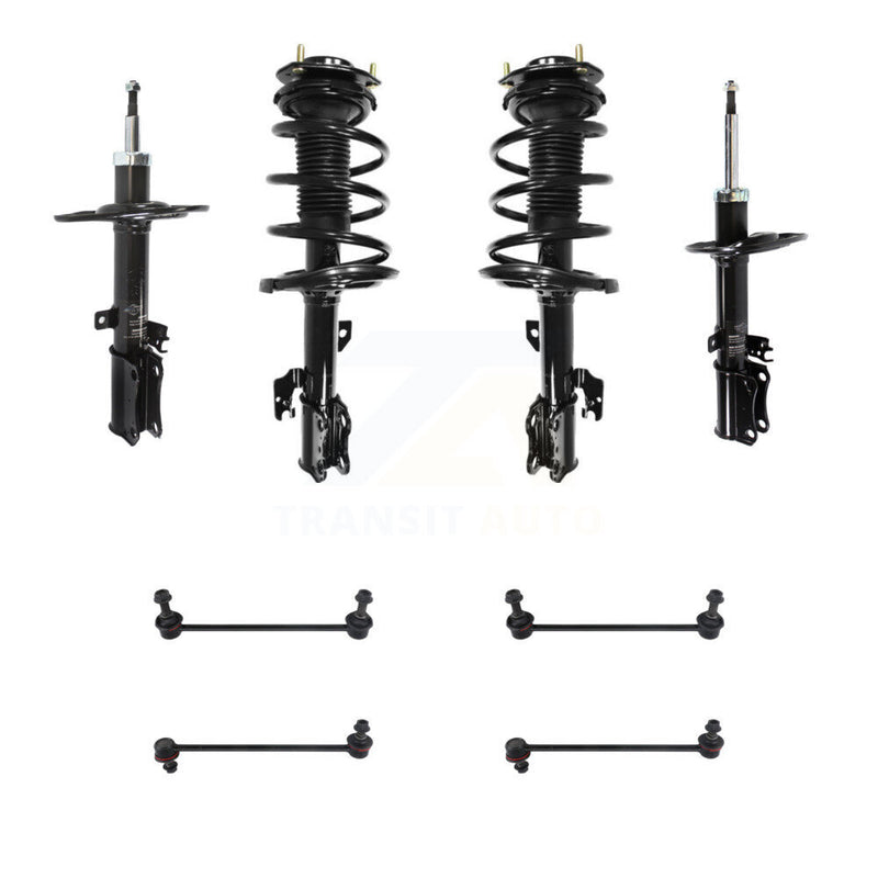 Transit Auto KSS-107708 Suspension Strut and Coil Spring Assembly for 2007-2009 Lexus ES350 - Front and Rear