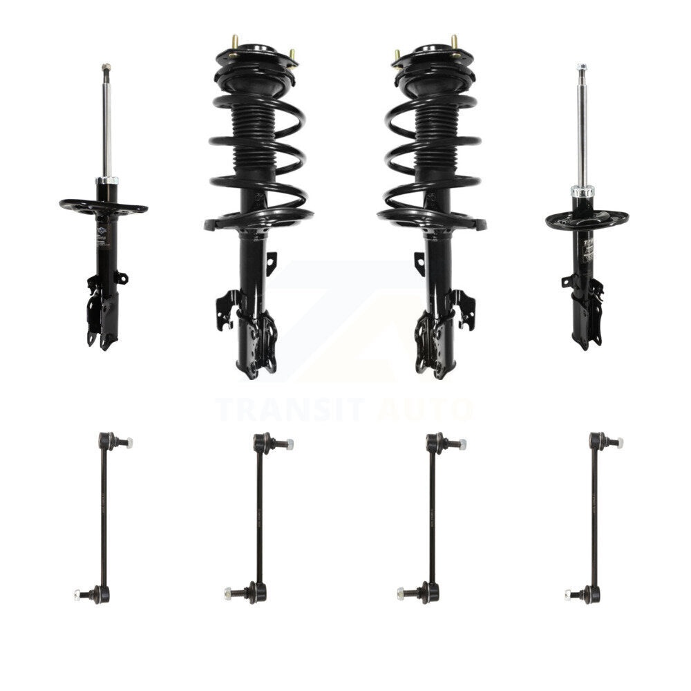 Transit Auto KSS-107712 Suspension Strut and Coil Spring Assembly for 2008-2012 Toyota Avalon - Front and Rear