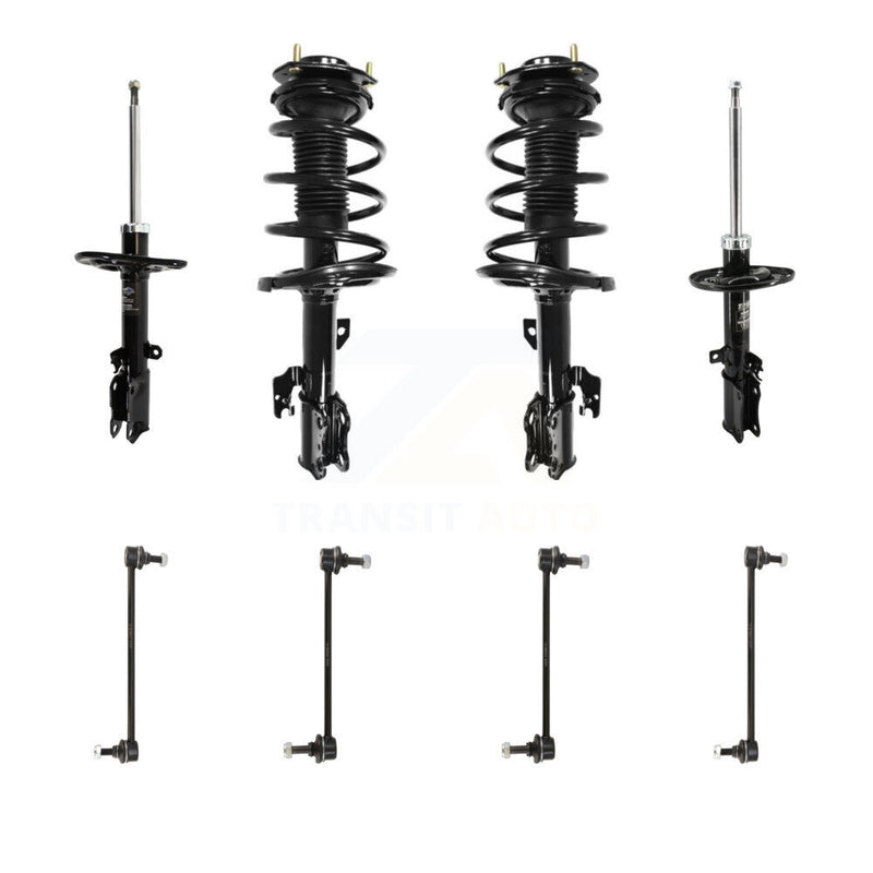 Transit Auto KSS-107712 Suspension Strut and Coil Spring Assembly for 2008-2012 Toyota Avalon - Front and Rear