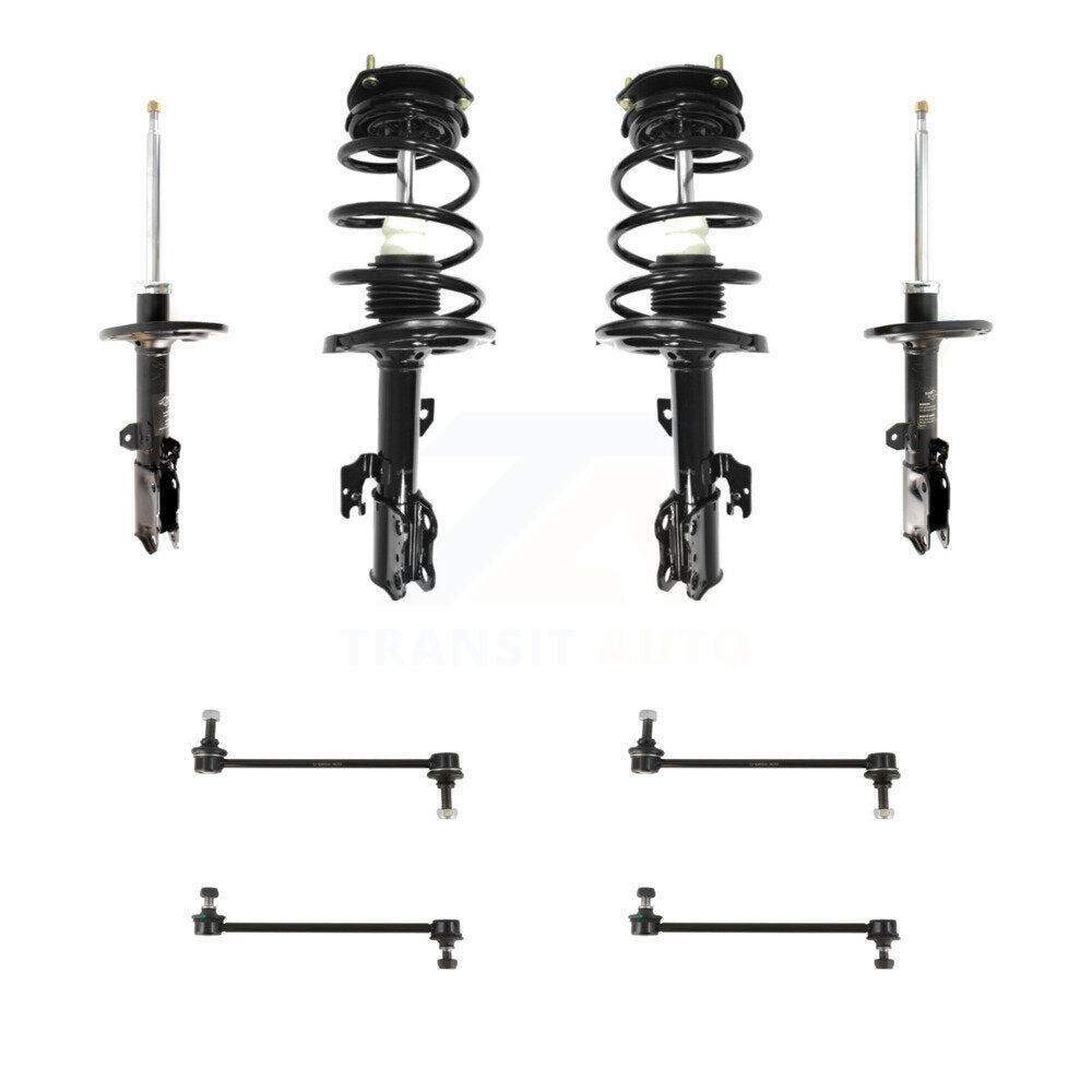 Transit Auto KSS-107714 Suspension Strut and Coil Spring Assembly for 2004-2006 Toyota Solara, Toyota Camry - Front and Rear