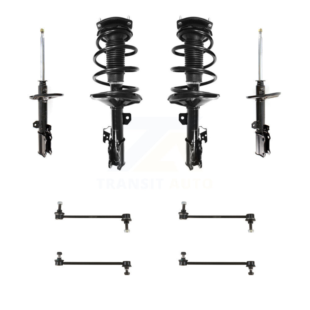 Transit Auto KSS-107716 Suspension Strut and Coil Spring Assembly for 2002-2003 Toyota Camry - Front and Rear
