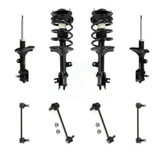 Transit Auto KSS-107718 Suspension Strut and Coil Spring Assembly for 2005-2010 Hyundai Tucson, Kia Sportage - Front and Rear